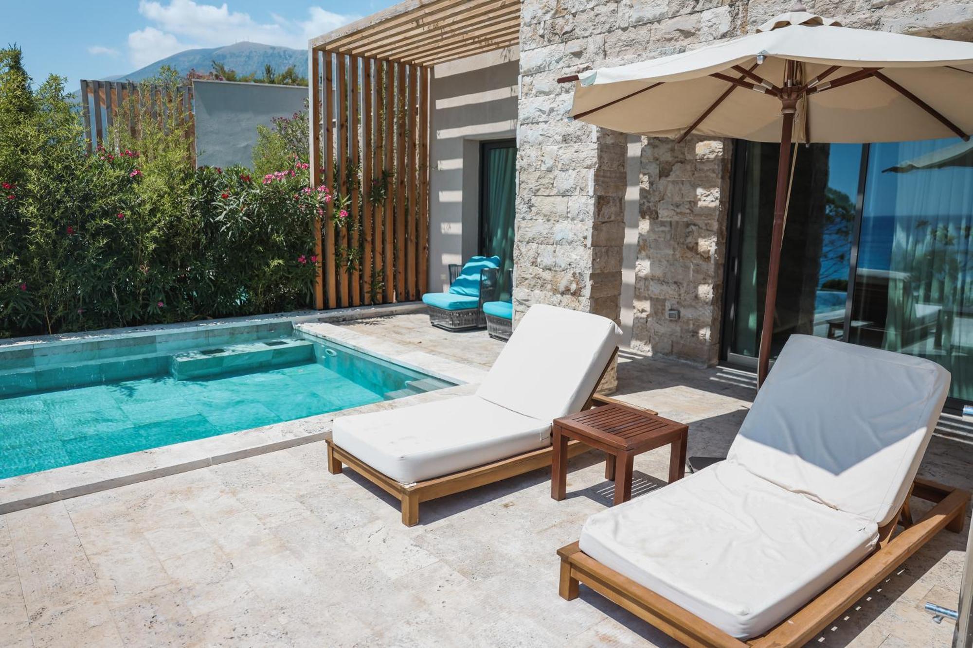 Drymades Inn Resort Dhërmi Exteriör bild