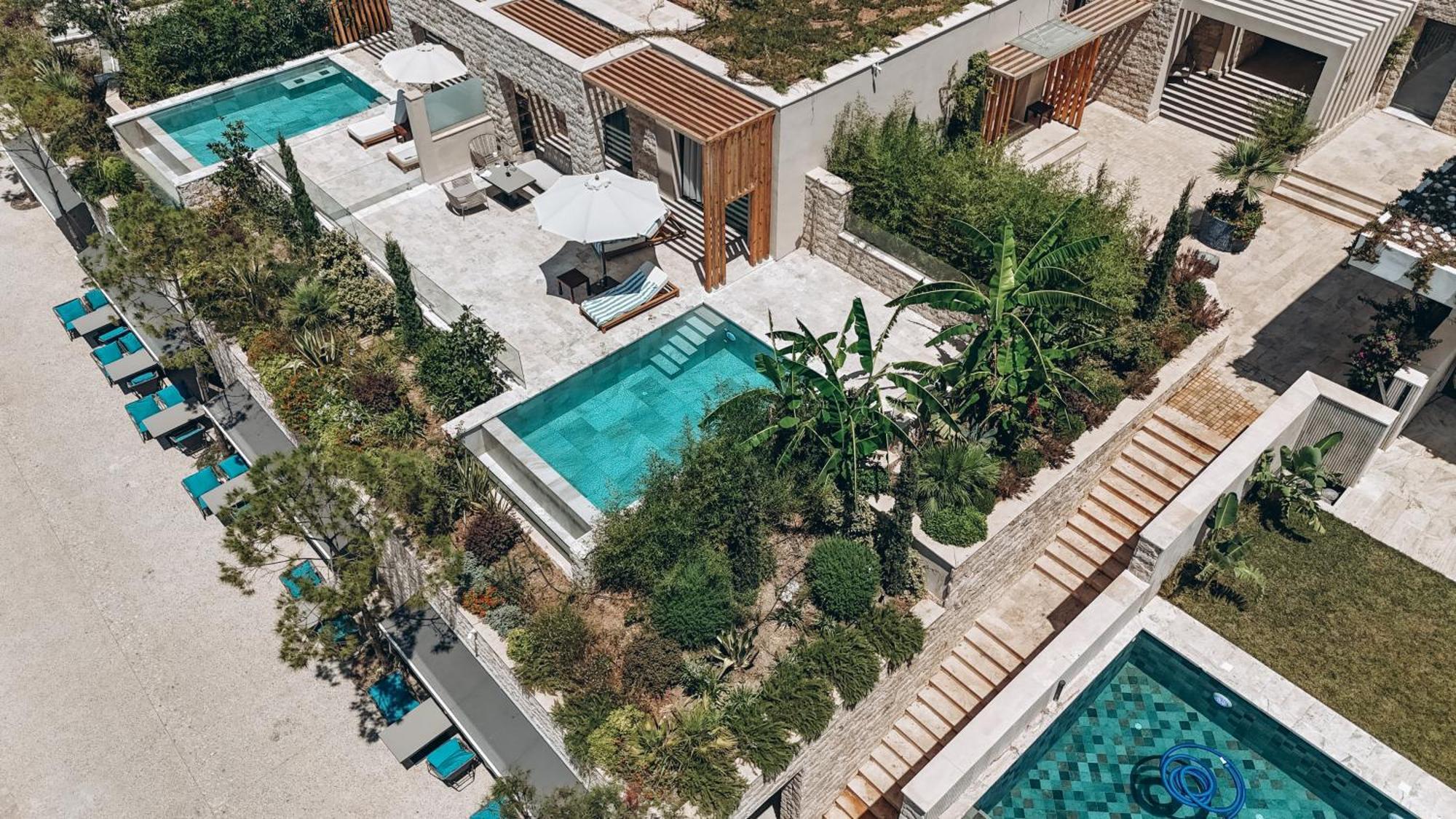 Drymades Inn Resort Dhërmi Exteriör bild